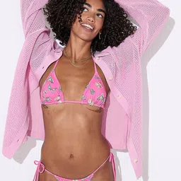 Victoria's Secret Women Printed Swim Briefs-image-8