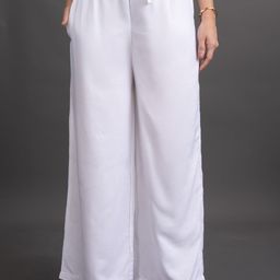 GRACIT Women Solid Ethnic Wide Leg Palazzos-image-62