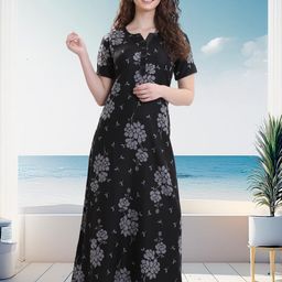 QUIRA Printed Maxi Nightdress-image-31