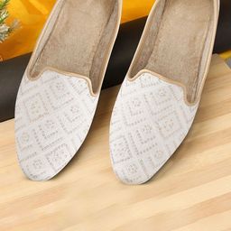 BAESD Men Textured Mojaris-43