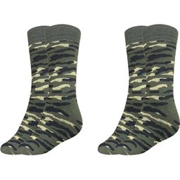 MUKHAKSH Unisex Green Socks-image-98