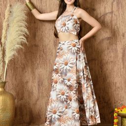 Vagisha Printed Halter Neck Maxi Dress-picture-16