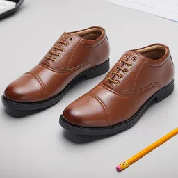 THNXBRO Men Leather Formal oxfords-image-12