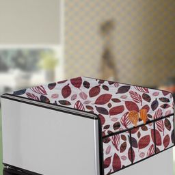 The Furnishing Tree White Printed Refrigerator Cover-image-44