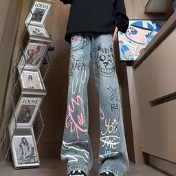 StyleCast Men Printed Urban Slim Loose Fit Trousers-image-46