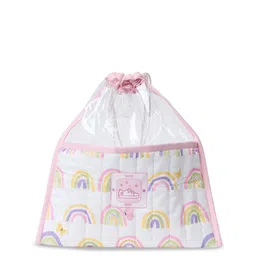 Fancy Fluff Rainbow Dreams Printed Organic Shoe Bag-image-78