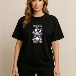 Anikmart Women Printed Pure Cotton T-shirt-picture-3