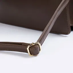 max PU Oversized Structured Shoulder Bag image 4