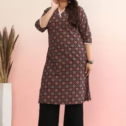 anayna Women Ethnic Motifs Printed Gotta Patti Kurta-46