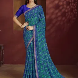 KALINI Paisley Printed Saree-picture-37