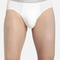 LAVOS Mid-Rise Anti Microbial Basic Briefs LM2009-Men's Brief-White-S-6