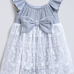 Hopscotch Girls Cotton Fit & Flare Dresses-picture-37