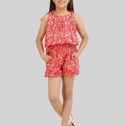BEING NAUGHTY Floral Print Crepe Fit & Flare Dress-picture-17