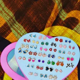 MEHAK CREATION Multi Plastic Earrings-image-103