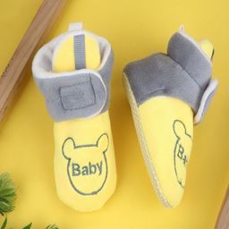 Star Fish Unisex Kids Cotton Booties-38