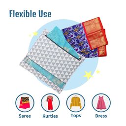 Kuber Industries Grey Set of 4 Regular Multi-Utility Organisers image 4
