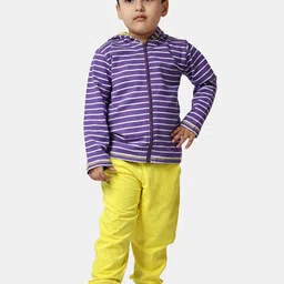 Piccolo Piglet Unisex Kids Striped Pyjamas-image-11
