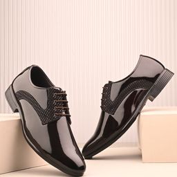INVICTUS Men Leather Formal Derbys-picture-53