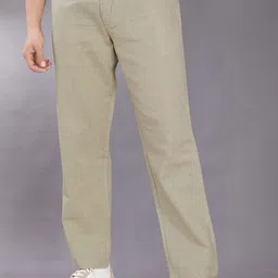 DIVISIVE Men Relaxed Loose Fit Easy Wash Trousers-image-33