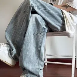 HERE&NOW Men Relaxed Fit Light Fade Mid-Rise Jeans-picture-22