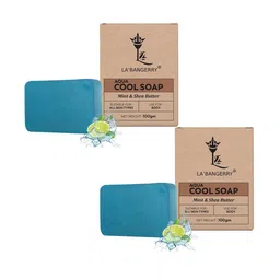 La'bangerry Set Of 2 Aqua Cool Soap With Mint & Shea Butter - 100 g-53