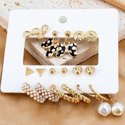 ATRAER Contemporary Studs Earrings-image-57