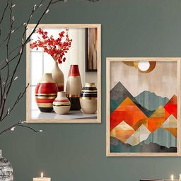 WALLLANE Brown Wood Wall Art-image-66