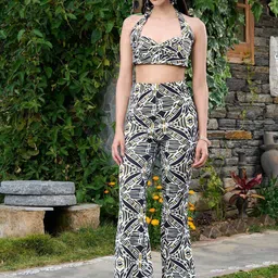 BAESD Printed Top With Trousers Co-Ords-picture-34