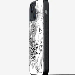 macmerise Floral Printed iPhone 13 Back Case Mobile Accessories-image-42