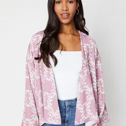 DOROTHY PERKINS Front-Open Printed Shrug-33