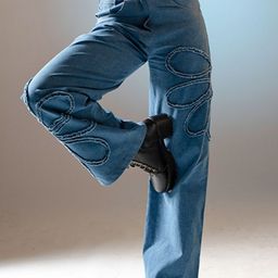 Erazz London Women Textured Original Straight Fit High-Rise Trousers-image-25