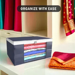 Kuber Industries Red Set of 6 Regular Drawer Organiser Organisers image 3