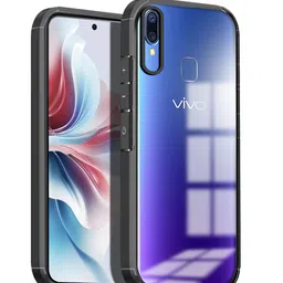 Karwan Solid Vivo Y95 Shockproof Bumper Back Case-image-70
