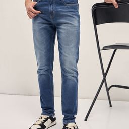 THE BEAR HOUSE Men Slim Fit Light Fade Stretchable Jeans-picture-24