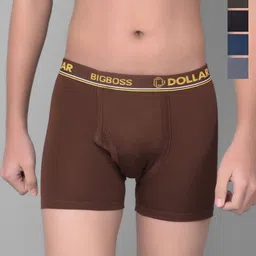 Dollar Bigboss Boys Pack Of 5 Assorted Cotton TrunksMBKTR-03-LONG-PO5-CO3-42