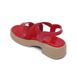 V-WALK Open Toe Platform Sandals image 4
