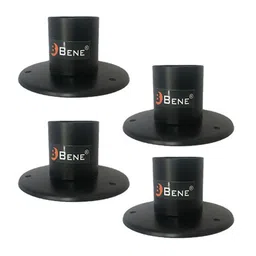 BENE Black 4 Pieces Self Assembly Cylinder Outdoor Lamps-image-10