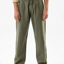 Snitch Men Relaxed Fit Relaxed Trousers-image-10