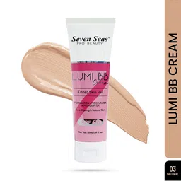 Seven Seas Lumi BB Cream Foundation + Moisturizer & Highlighter - 50 ml - Natural 03-3