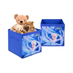 YK Blue & White 2 Pieces Disney Frozen Printed Multi-Utility Organisers-picture-46
