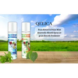 Qelica Set Of 2 Polar Mint & Paan Kesari Fresh Breath Spray-10g Each-picture-21