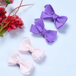 FUNKRAFTS Girls Set of 4 Alligator Hair Clip-64