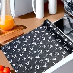 Aura Black & White Water Resistant Shelf Liner Organisers-11