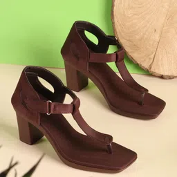 sneakers villa Striped Block Sandals-32