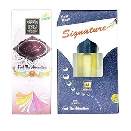 RAVIOUR LIFESTYLE Set Of 2 T-Gold & Signature Alcohol Free Attar- 8 ml Each-29