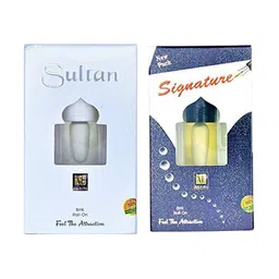 RAVIOUR LIFESTYLE Set Of 2 Sultan & Signature Alcohol Free Attar- 8 ml Each-51
