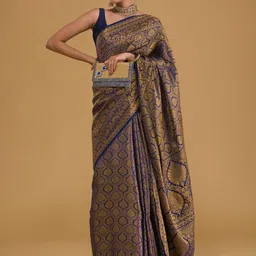 all about you Woven Design Zari Pure Silk Banarasi Saree-image-15