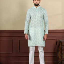 Koshin Men Printed Handloom Kurta-picture-41