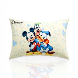 Aura Cream-Coloured Polycotton Ultra Soft Baby Pillow-image-3