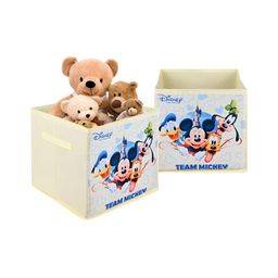 YK Cream-Coloured & Blue 2 Pieces Disney Team Printed Multi-Utility Organisers-image-84